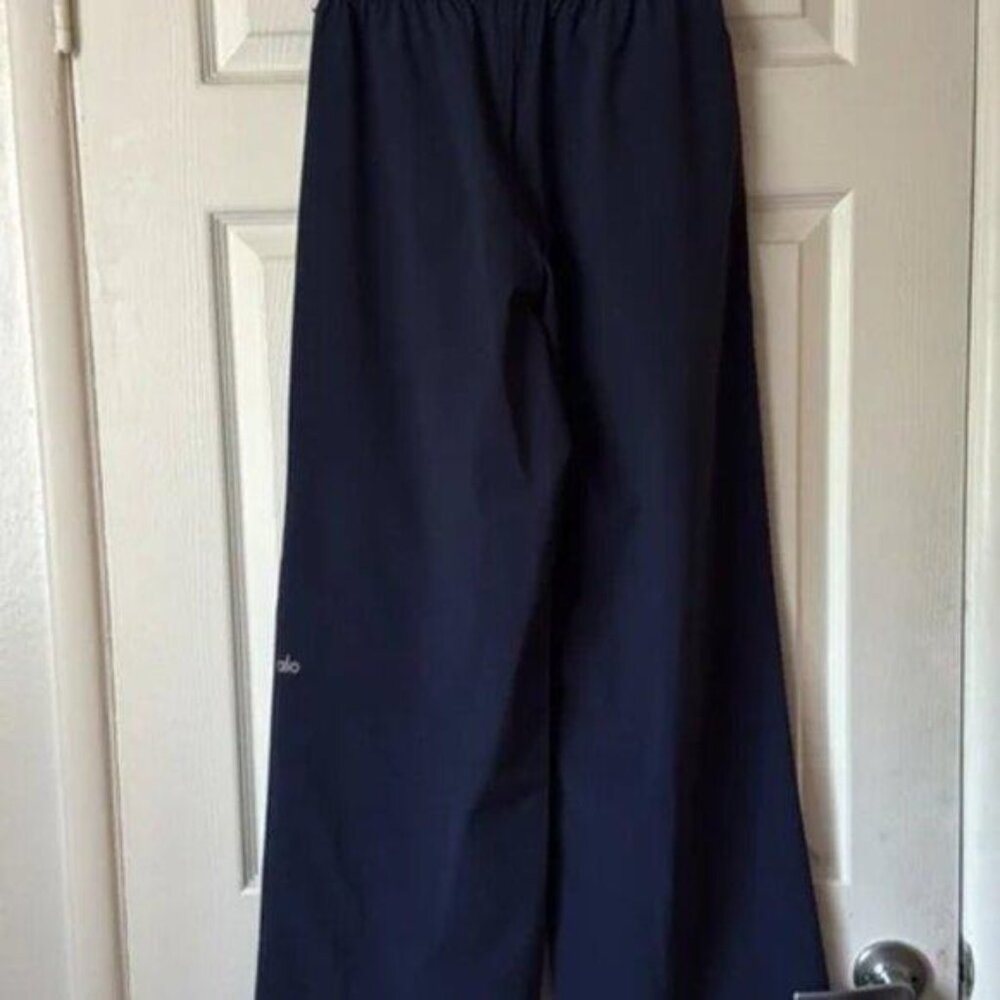 Alo Suit Up Trouser Navy Blue size small & nwot - Picture 3 of 4